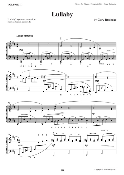 20 PIeces for Piano-Complete Set-40