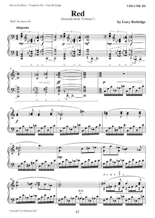 32 PIeces for Piano-Complete Set-87
